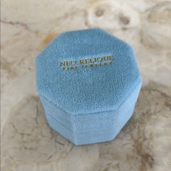 NEW! 925 Sterling Silver Fish Earrings Blue/Green Stones by Neo Relique - Picture 10 of 10